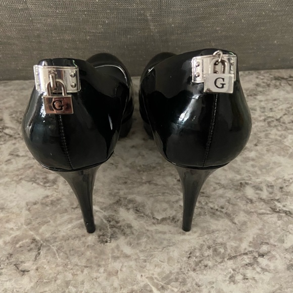 Guess Black Heels size 8 - Picture 2 of 8